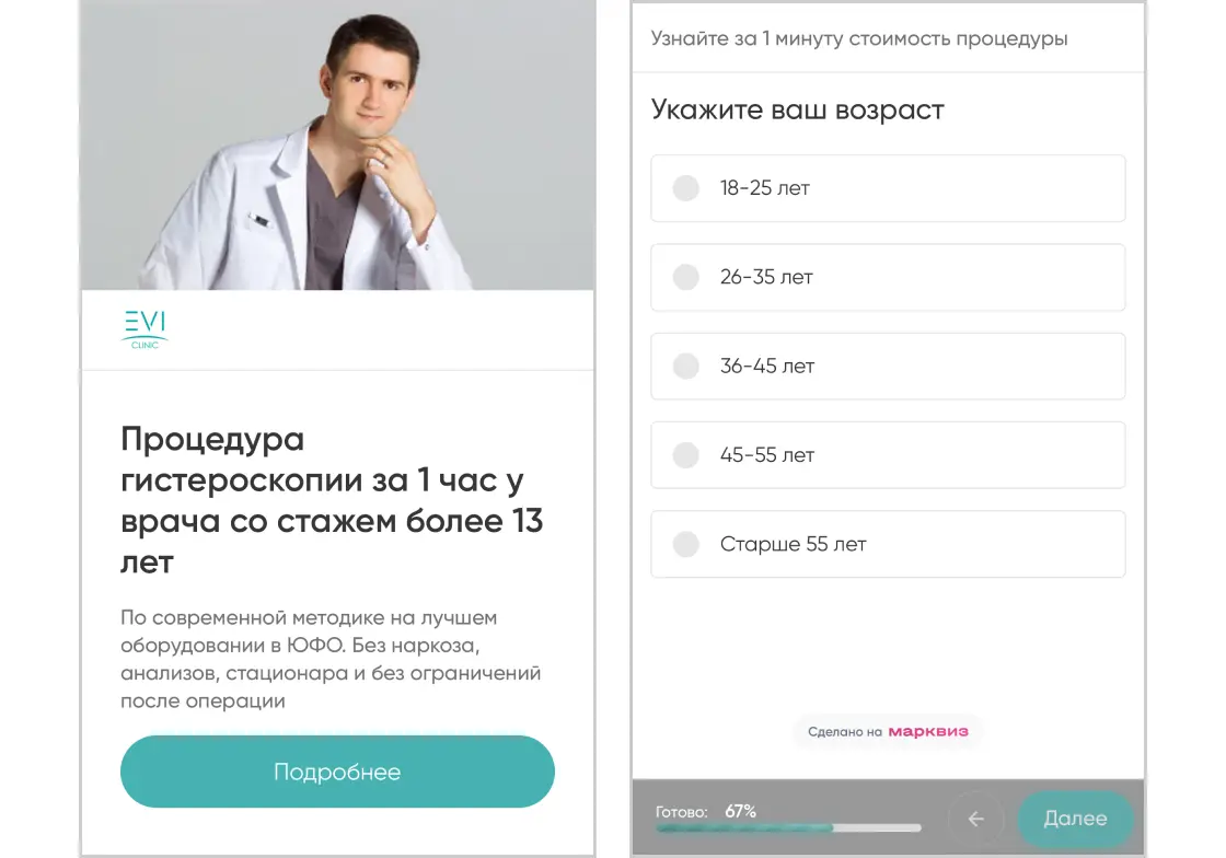 Кейс ART6 по контекстной рекламе – EVI Clinic, изображение 6